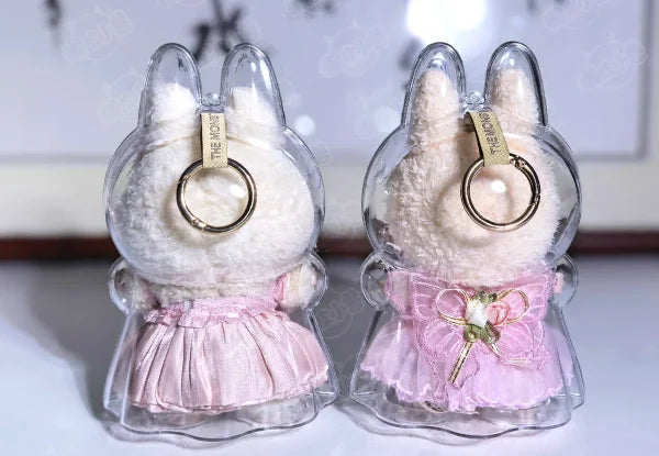 Protective Case for LABUBU – Little Milan – Transparent 2-Pack